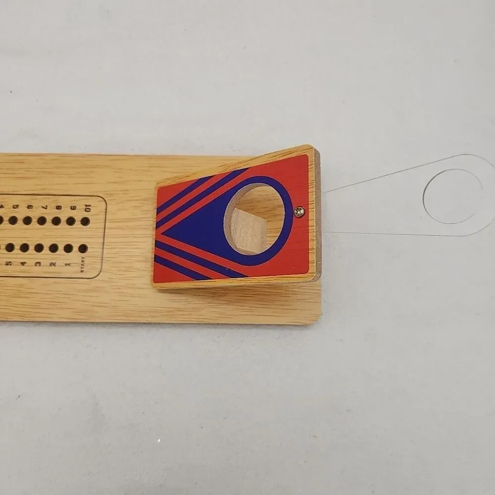 Game Cornhole Desktop Wooden Mini Set Red Blue Wood Tabletop Professor Puzzle